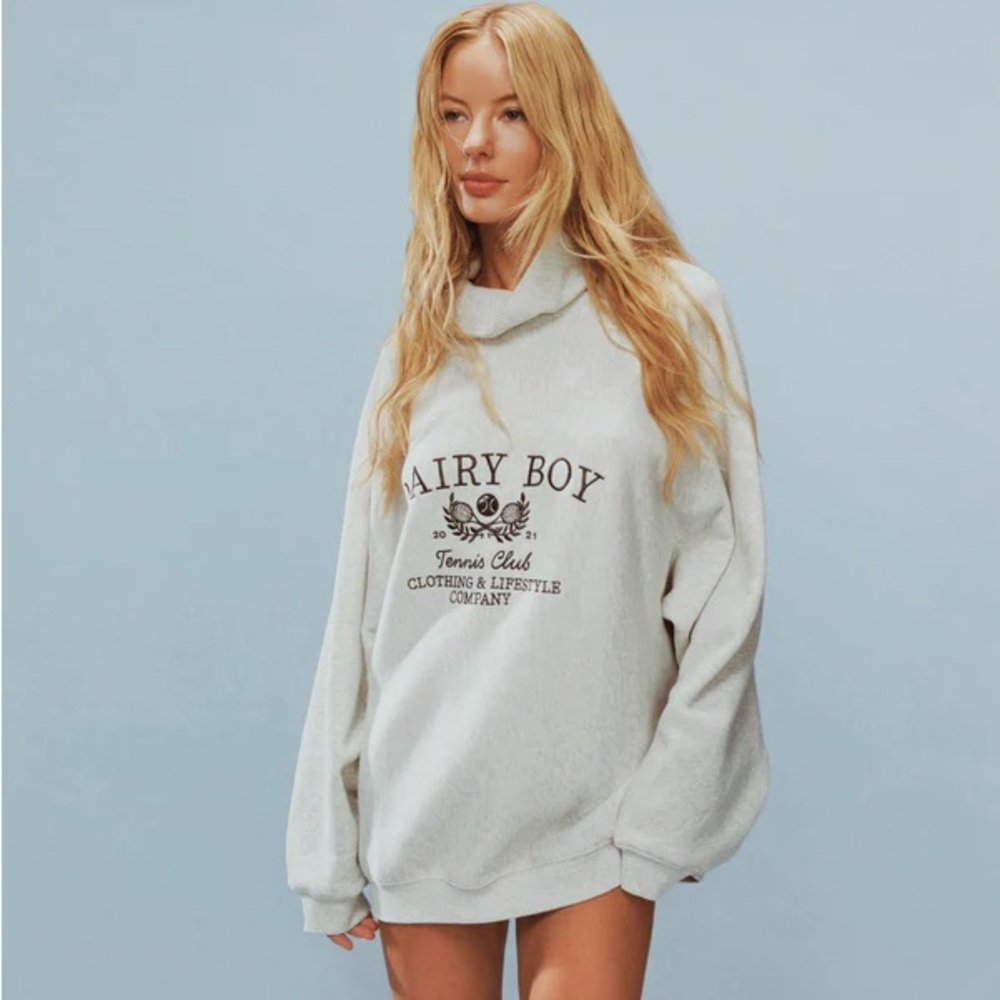 Dairy Boy Diana Rollneck Sweatshirt
